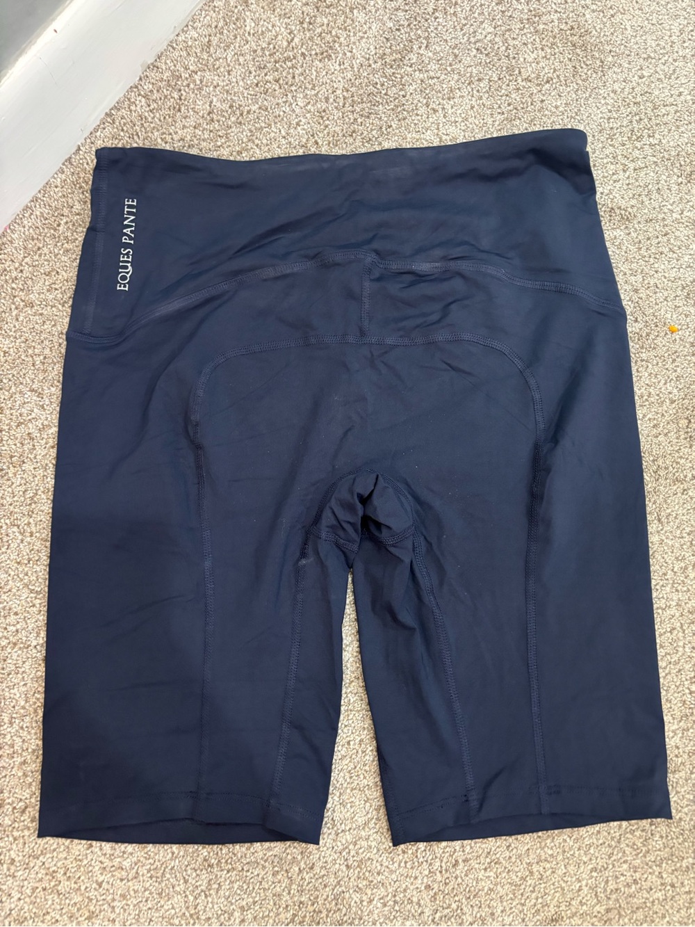 Eques Pante Equestrian Underwear Navy Blue XL biker shorts